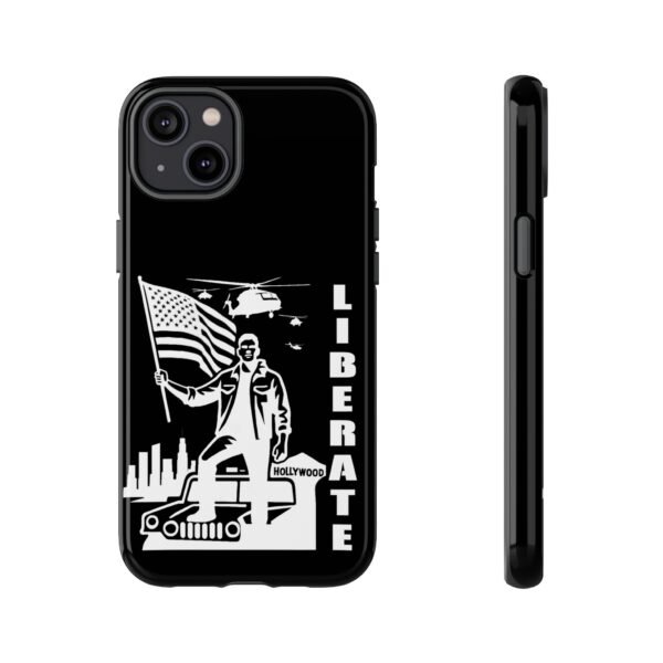 “Liberate” Tough Glossy Black Phone Case – Revolutionary Protection for iPhone, Samsung, and Google - Image 56
