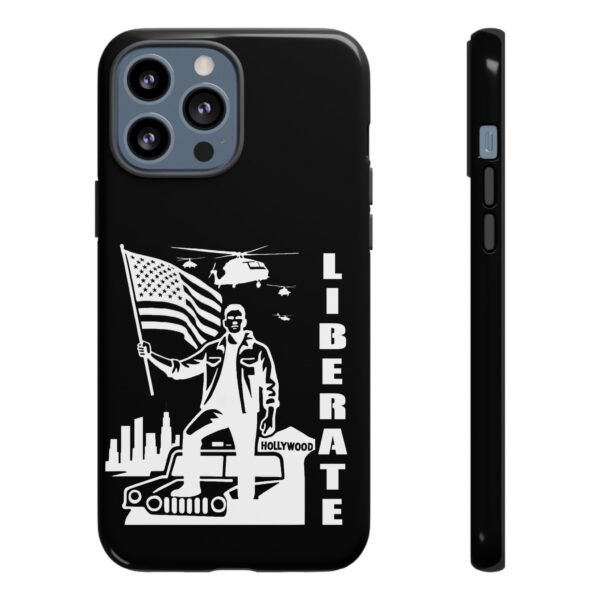 “Liberate” Tough Glossy Black Phone Case – Revolutionary Protection for iPhone, Samsung, and Google - Image 26