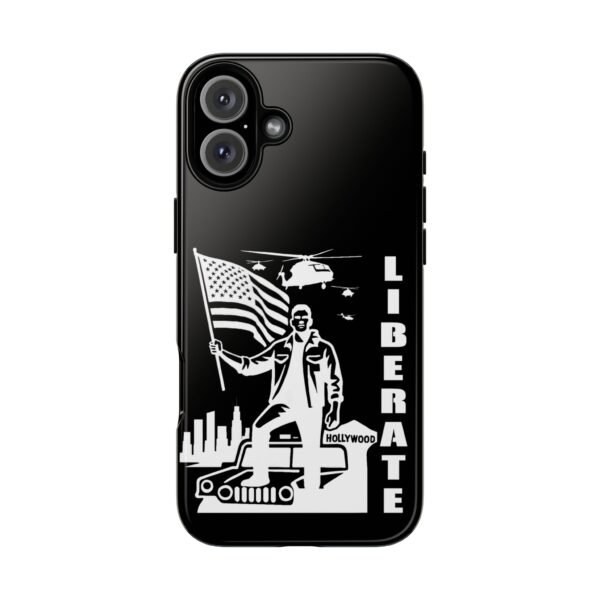 “Liberate” Tough Glossy Black Phone Case – Revolutionary Protection for iPhone, Samsung, and Google - Image 120