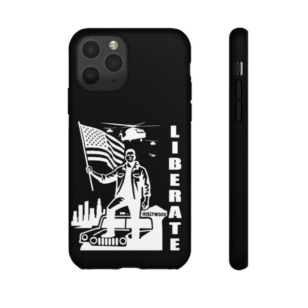 “Liberate” Tough Matte Black Phone Case – Revolutionary Protection for iPhone, Samsung, and Google - Image 11