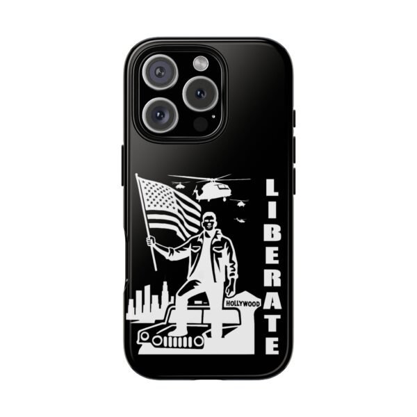 “Liberate” Tough Glossy Black Phone Case – Revolutionary Protection for iPhone, Samsung, and Google - Image 124