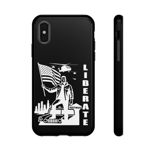 “Liberate” Tough Glossy Black Phone Case – Revolutionary Protection for iPhone, Samsung, and Google - Image 5