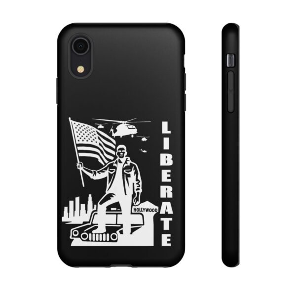 “Liberate” Tough Matte Black Phone Case – Revolutionary Protection for iPhone, Samsung, and Google - Image 4