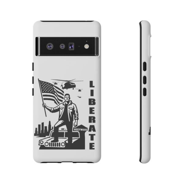 “Liberate” Tough Matte White Phone Case – Revolutionary Protection for iPhone, Samsung, and Google - Image 80