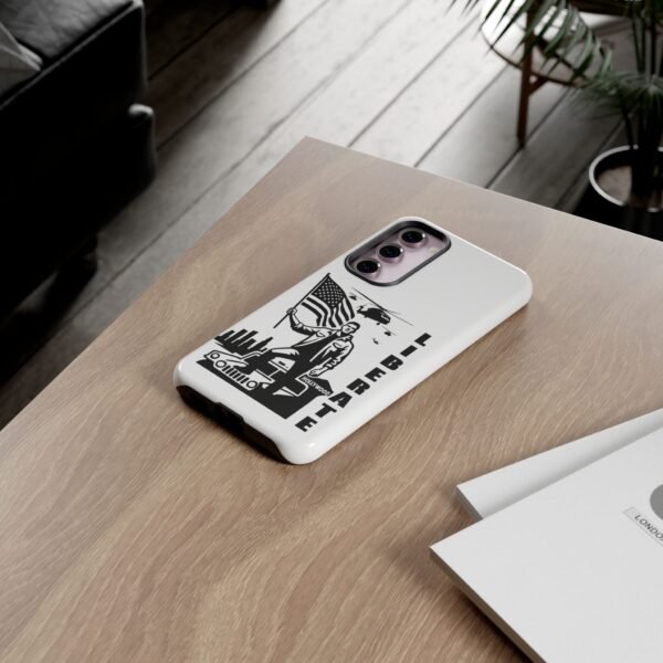 “Liberate” Glossy White Tough Phone Case – Bold Patriotic Design for iPhone, Samsung & Google - Image 71