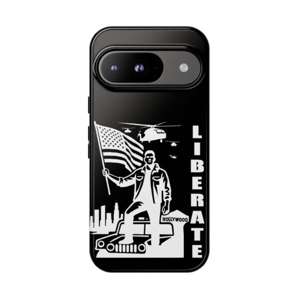 “Liberate” Tough Glossy Black Phone Case – Revolutionary Protection for iPhone, Samsung, and Google - Image 132