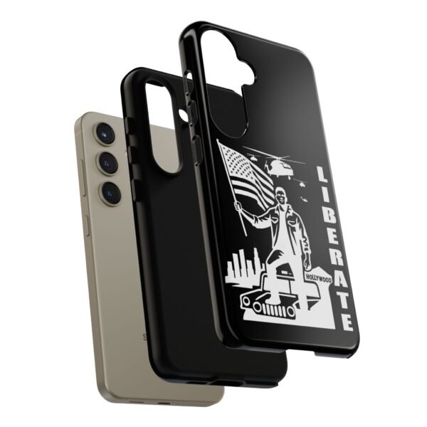 “Liberate” Tough Glossy Black Phone Case – Revolutionary Protection for iPhone, Samsung, and Google - Image 99