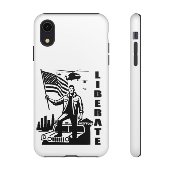 “Liberate” Tough Matte White Phone Case – Revolutionary Protection for iPhone, Samsung, and Google - Image 4