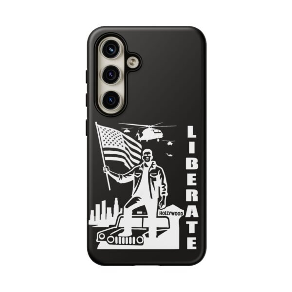 “Liberate” Tough Matte Black Phone Case – Revolutionary Protection for iPhone, Samsung, and Google - Image 96