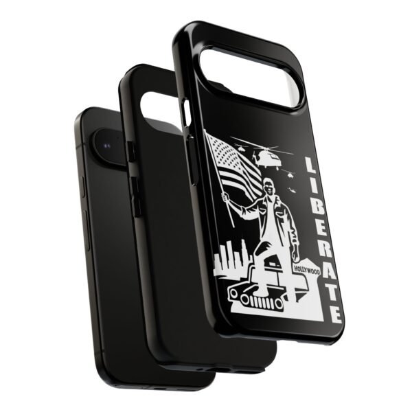 “Liberate” Tough Glossy Black Phone Case – Revolutionary Protection for iPhone, Samsung, and Google - Image 137