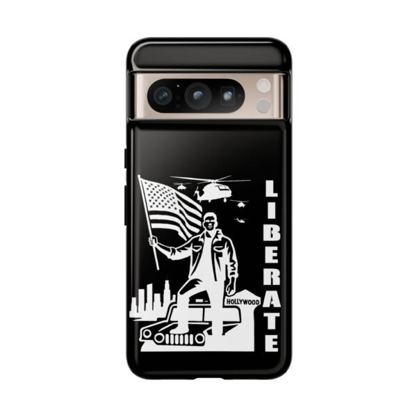“Liberate” Tough Glossy Black Phone Case – Revolutionary Protection for iPhone, Samsung, and Google - Image 108