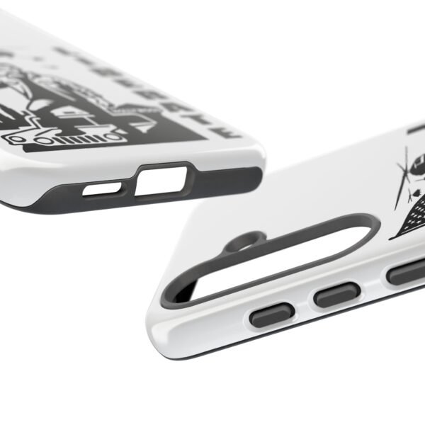 “Liberate” Glossy White Tough Phone Case – Bold Patriotic Design for iPhone, Samsung & Google - Image 179
