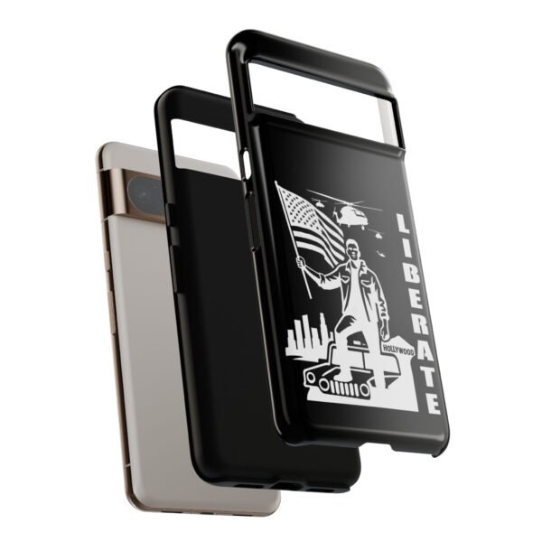 “Liberate” Tough Glossy Black Phone Case – Revolutionary Protection for iPhone, Samsung, and Google - Image 111