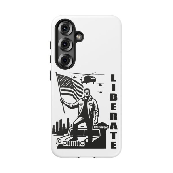 “Liberate” Tough Matte White Phone Case – Revolutionary Protection for iPhone, Samsung, and Google - Image 173