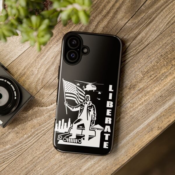 “Liberate” Tough Glossy Black Phone Case – Revolutionary Protection for iPhone, Samsung, and Google - Image 123