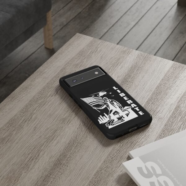 “Liberate” Tough Glossy Black Phone Case – Revolutionary Protection for iPhone, Samsung, and Google - Image 37