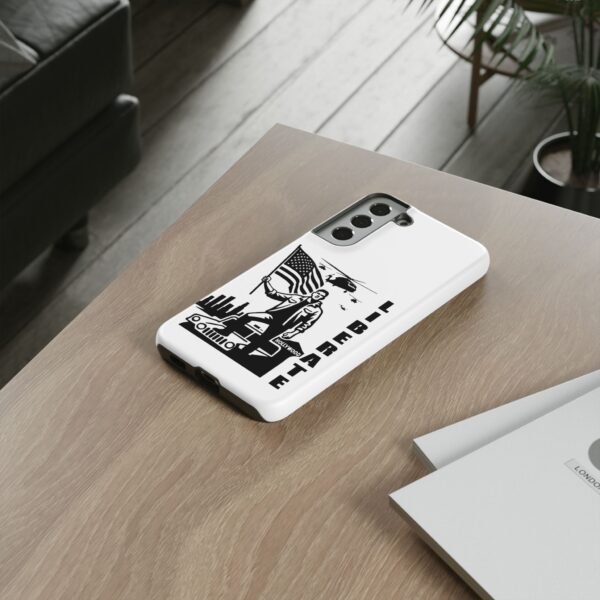 “Liberate” Tough Matte White Phone Case – Revolutionary Protection for iPhone, Samsung, and Google - Image 45