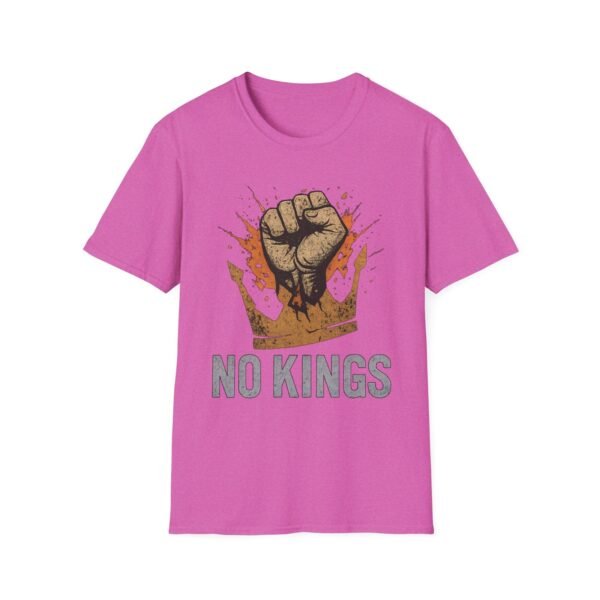 "NO KINGS" Power to the People Softstyle Tee - Image 24