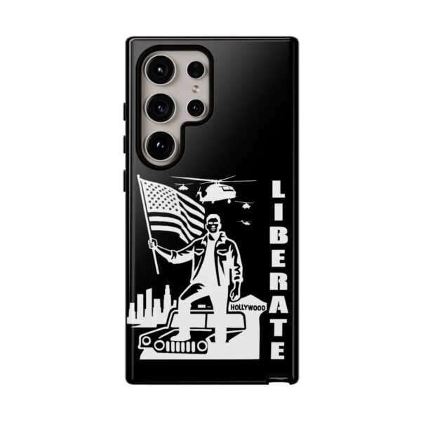 “Liberate” Tough Glossy Black Phone Case – Revolutionary Protection for iPhone, Samsung, and Google - Image 104