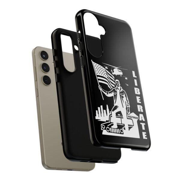 “Liberate” Tough Glossy Black Phone Case – Revolutionary Protection for iPhone, Samsung, and Google - Image 103