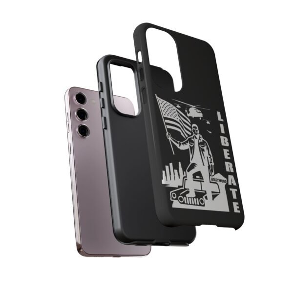“Liberate” Tough Glossy Black Phone Case – Revolutionary Protection for iPhone, Samsung, and Google - Image 70