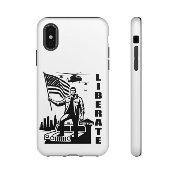 “Liberate” Tough Matte White Phone Case – Revolutionary Protection for iPhone, Samsung, and Google - Image 3