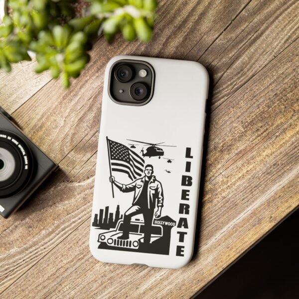 “Liberate” Tough Matte White Phone Case – Revolutionary Protection for iPhone, Samsung, and Google - Image 89