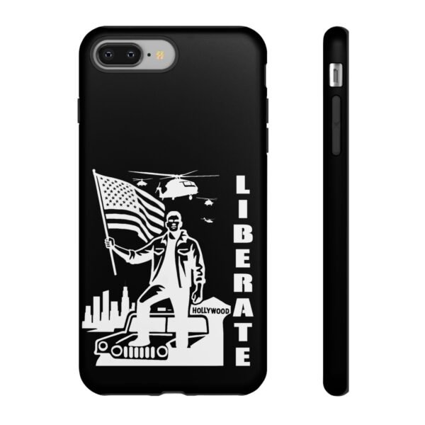 “Liberate” Tough Matte Black Phone Case – Revolutionary Protection for iPhone, Samsung, and Google - Image 2