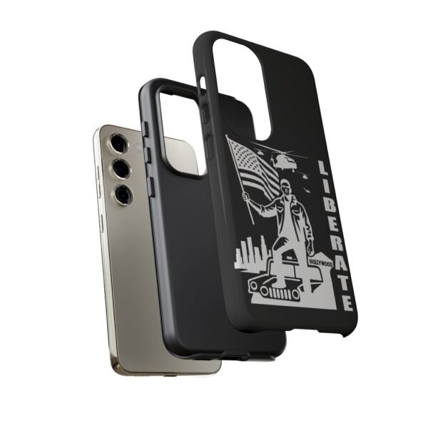“Liberate” Tough Glossy Black Phone Case – Revolutionary Protection for iPhone, Samsung, and Google - Image 66