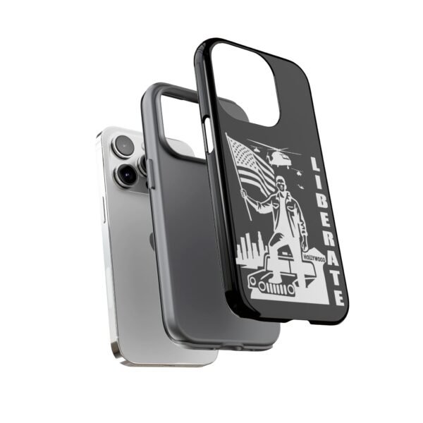 “Liberate” Tough Glossy Black Phone Case – Revolutionary Protection for iPhone, Samsung, and Google - Image 54