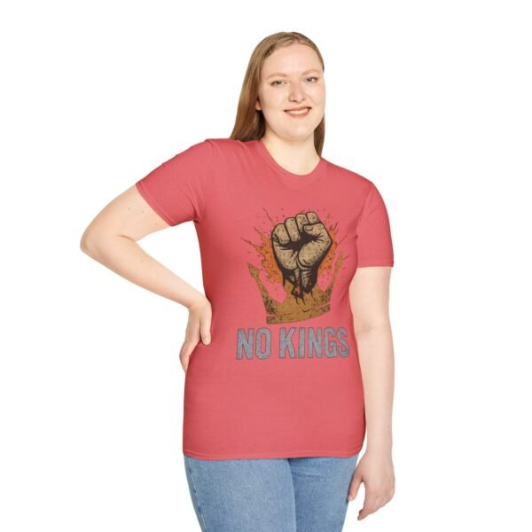"NO KINGS" Power to the People Softstyle Tee - Image 8