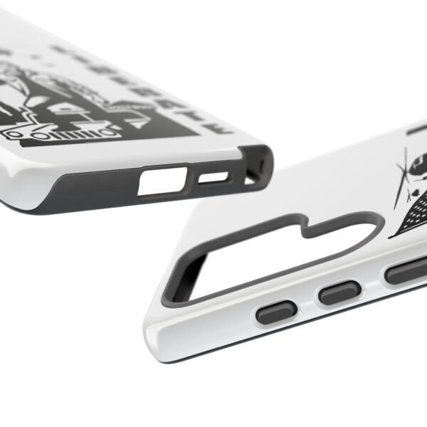 “Liberate” Glossy White Tough Phone Case – Bold Patriotic Design for iPhone, Samsung & Google - Image 187