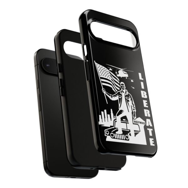 “Liberate” Tough Glossy Black Phone Case – Revolutionary Protection for iPhone, Samsung, and Google - Image 140