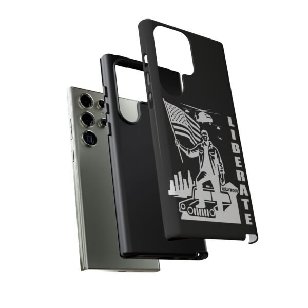 “Liberate” Tough Glossy Black Phone Case – Revolutionary Protection for iPhone, Samsung, and Google - Image 74