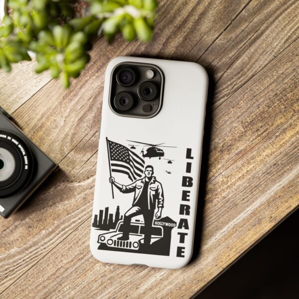 “Liberate” Tough Matte White Phone Case – Revolutionary Protection for iPhone, Samsung, and Google - Image 95